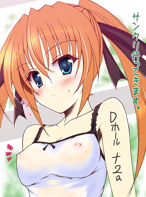 teana lanster (lyrical nanoha and 1 more) drawn by uminchu