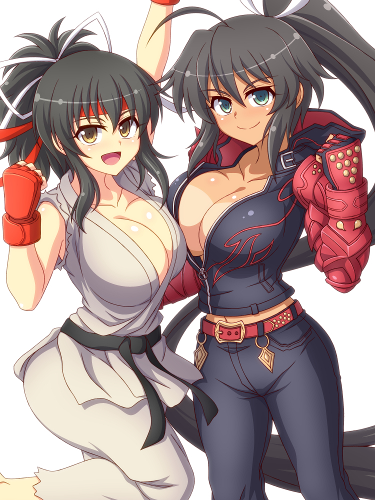 ryu, asuka, kazama jin, and homura (street fighter and 4 more) drawn by zetsumu