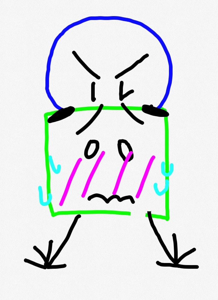 cuadradito and circulito (cuadradito y circulito) drawn by agus999