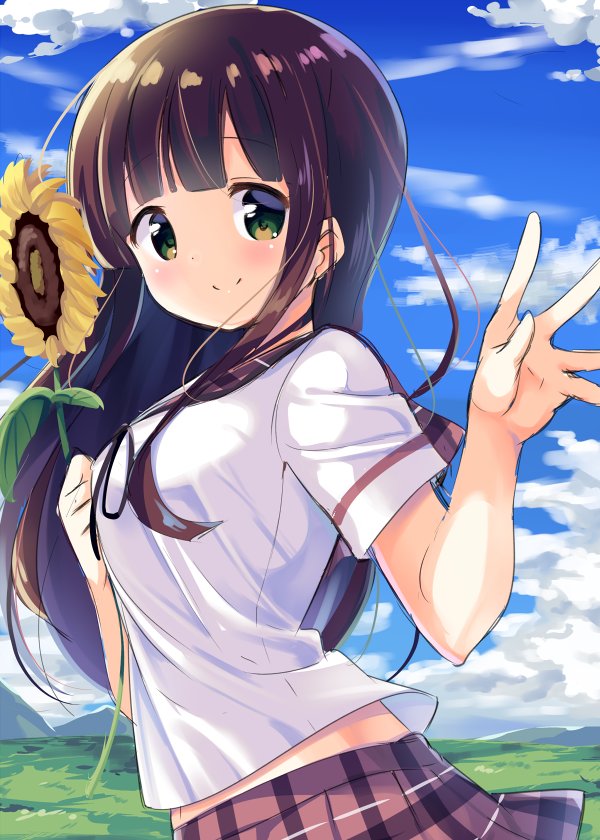 ujimatsu chiya (gochuumon wa usagi desu ka?) drawn by kurou_(quadruple_zero)