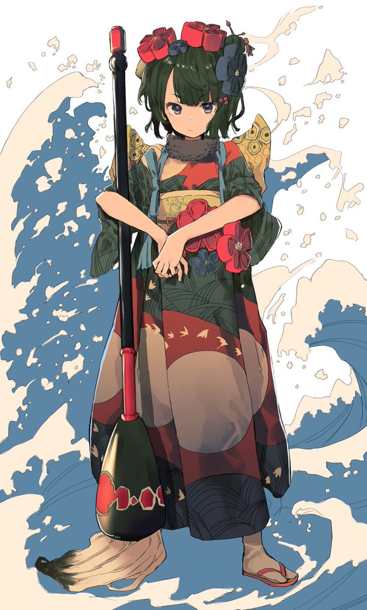 katsushika hokusai (fate and 1 more) drawn by mieharu