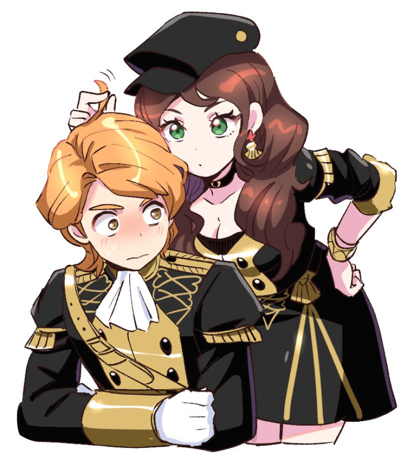 dorothea arnault and ferdinand von aegir (fire emblem and 1 more) drawn by dede_(qwea_00000)