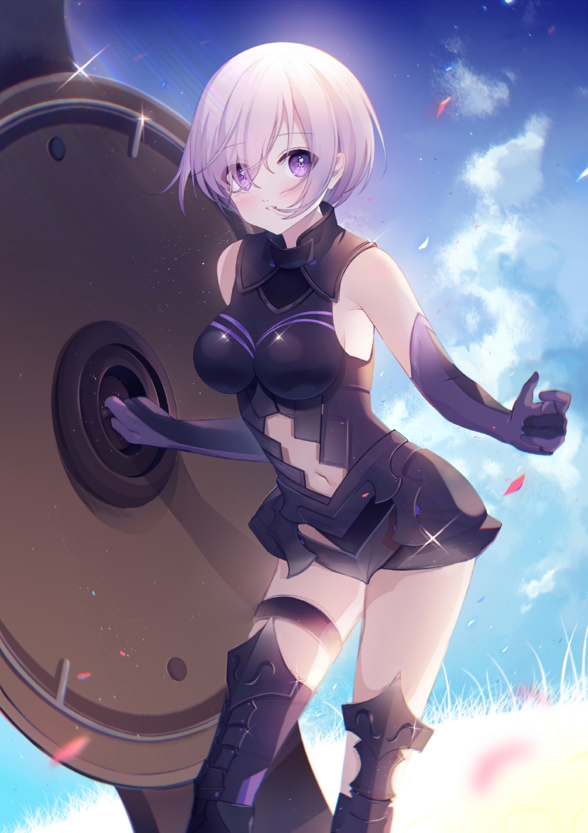 mash kyrielight (fate and 1 more) drawn by weizhi