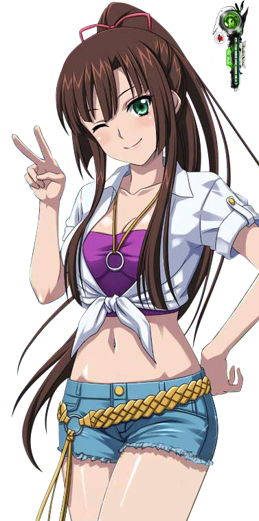 kirasaka sayaka (strike the blood) drawn by ors_anime_renders