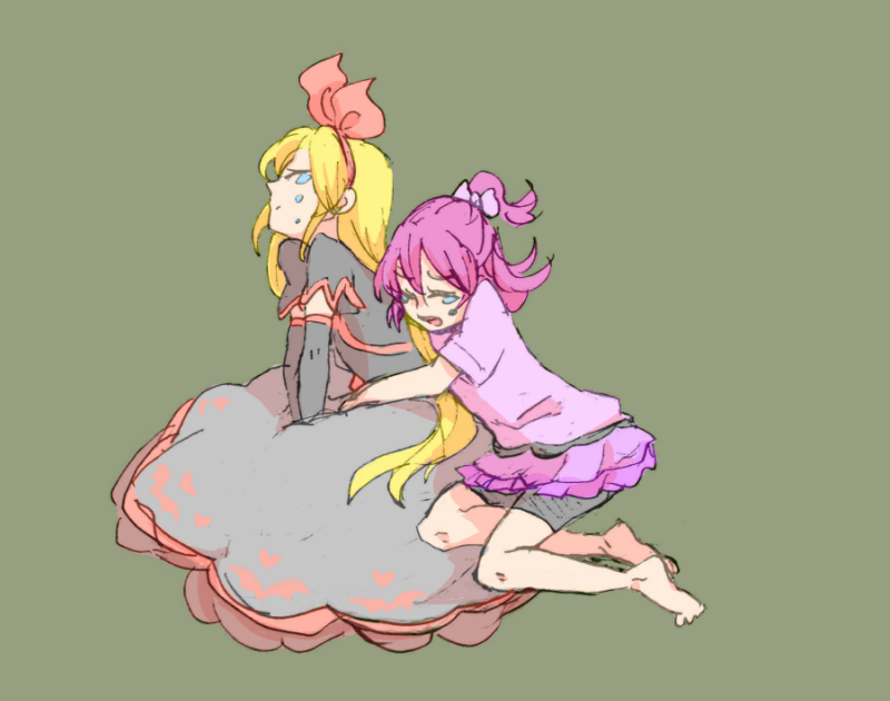 aida mana and regina (precure and 1 more) drawn by nessawa