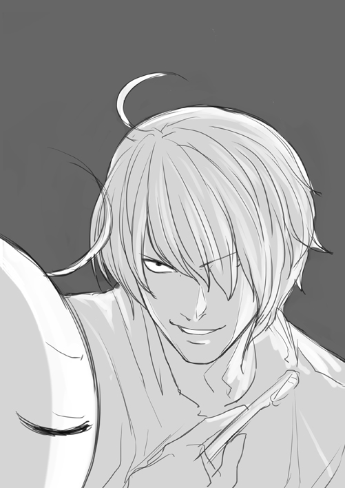 araragi koyomi and araragi tsukihi (monogatari and 2 more) drawn by omuraisu_echizen