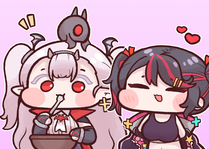 draculina and ariduka formica (last origin and 1 more) drawn by bulga