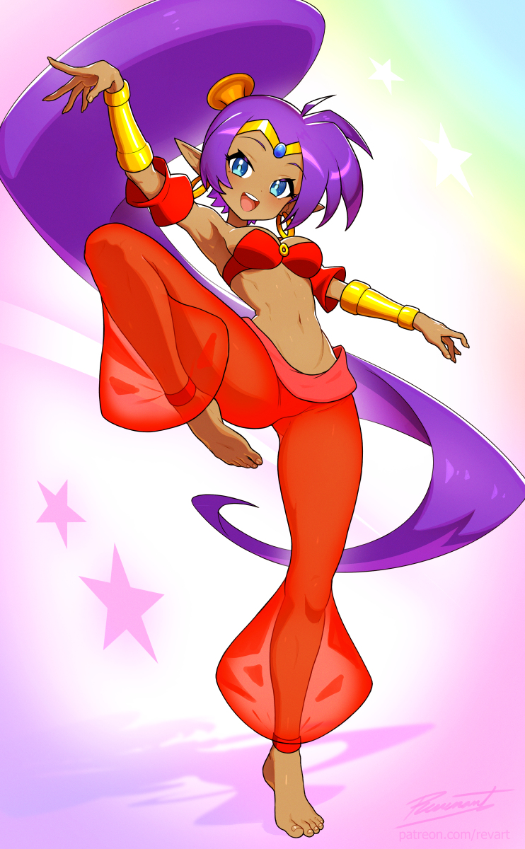 shantae (shantae and 1 more) drawn by revenantart