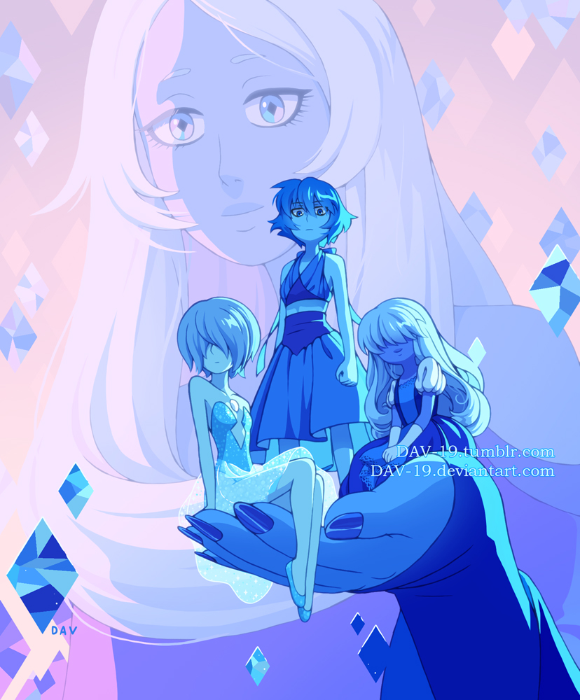 Lapis Lazuli Blue Diamond Sapphire And Blue Pearl Steven Universe 3423