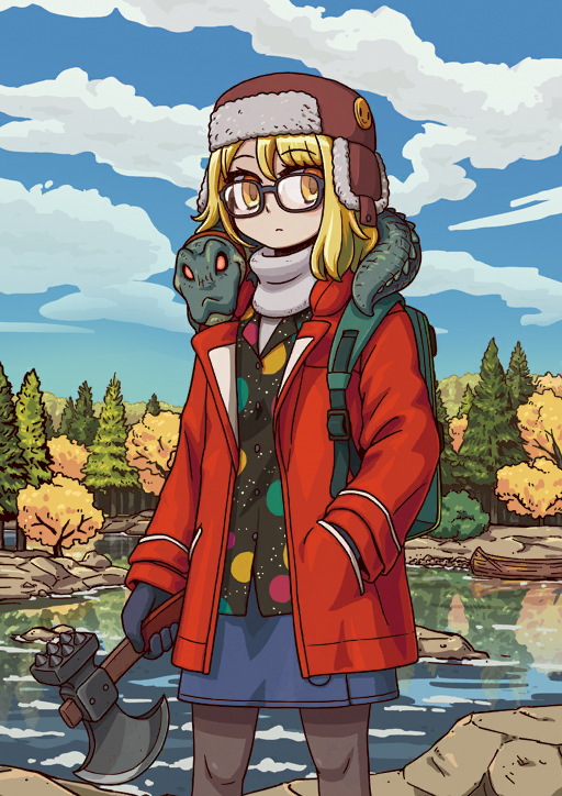paul bunyan, super bunyan, and mike fink (fate and 1 more) drawn by riyo_(lyomsnpmp)