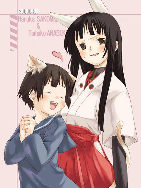 anabuki tomoko and sakomizu haruka (world witches series and 1 more) drawn by takano_natsuki