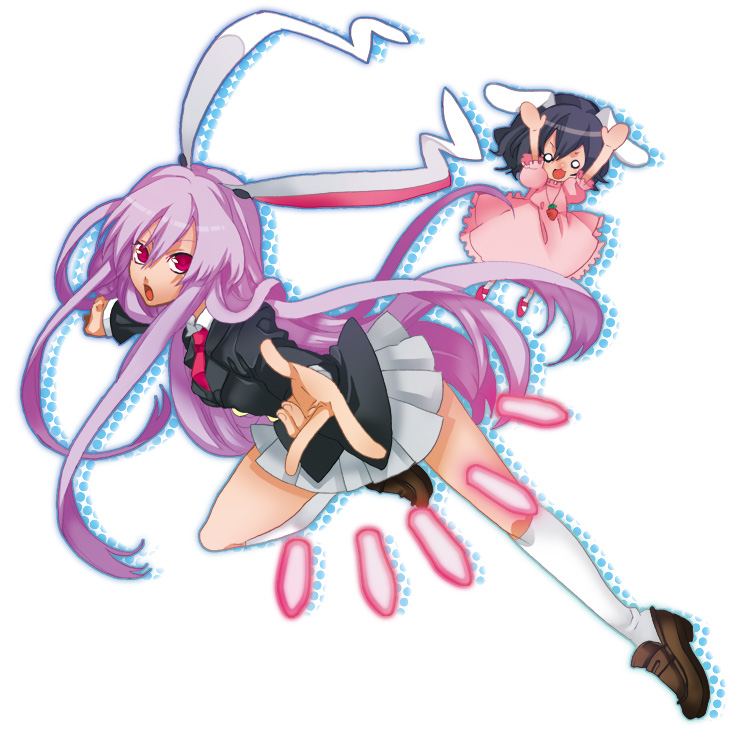 reisen udongein inaba and inaba tewi (touhou) drawn by sena_(mineruba)