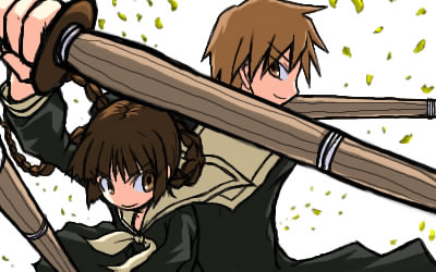 shimazu yoshino and hasekura rei (maria-sama ga miteru) drawn by shirono