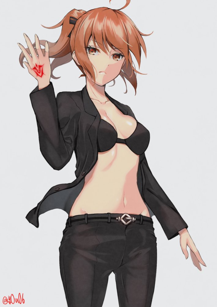 fujimaru ritsuka (fate and 1 more) drawn by you06