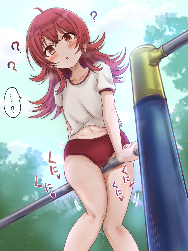 komiya kaho (idolmaster and 1 more) drawn by gopogopo