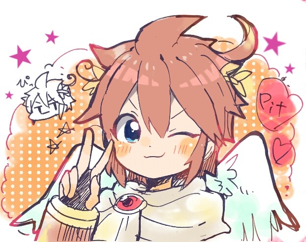 pit (kid icarus and 1 more) drawn by yataba