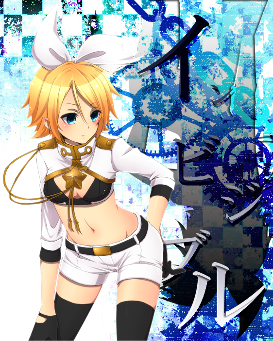 kagamine rin (vocaloid and 1 more) drawn by minuma_h