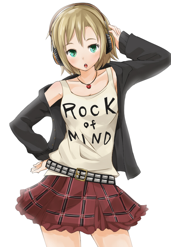 tada riina (idolmaster and 1 more) drawn by tamakaga