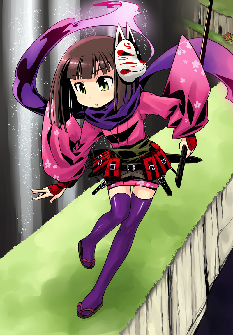 shinobi and shinobi 4 (sekaiju no meikyuu and 1 more) drawn by minami_juujisei