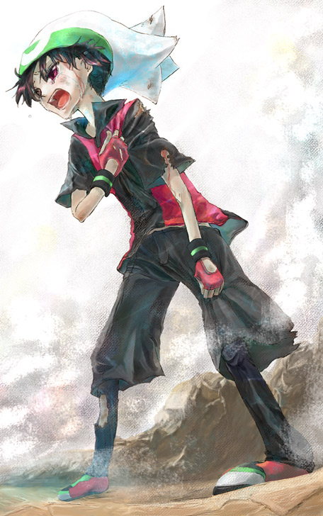 brendan (pokemon and 1 more) drawn by cz-j