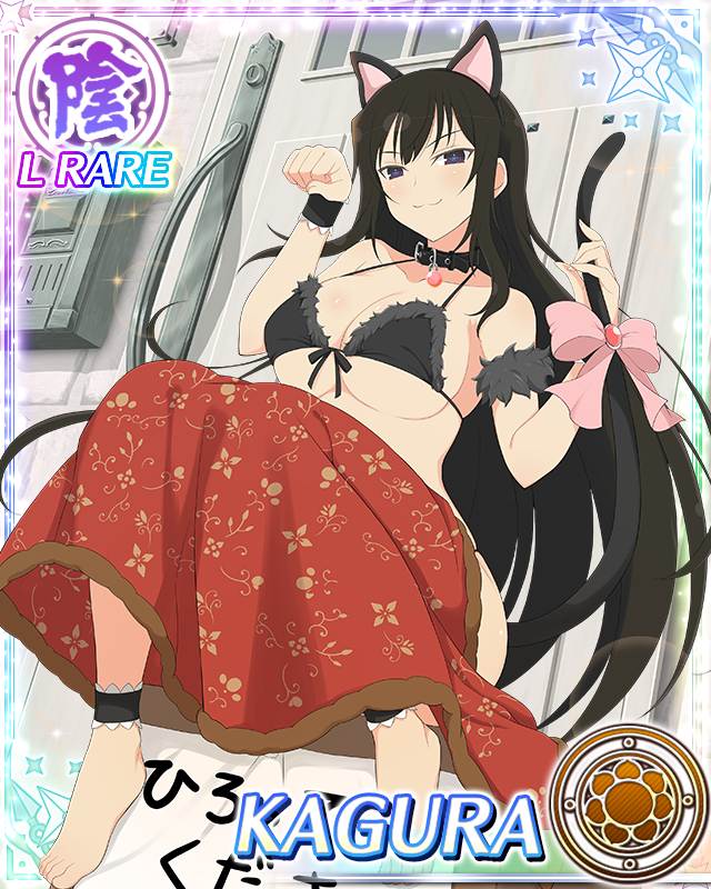 kagura (senran kagura and 1 more) drawn by yaegashi_nan