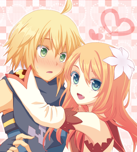 marta lualdi and emil castagnier (tales of and 2 more) drawn by kai_aki