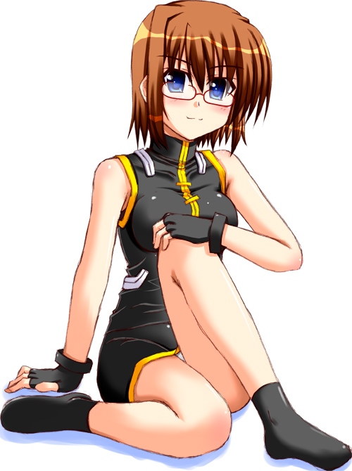 yagami hayate (lyrical nanoha and 3 more) drawn by lask