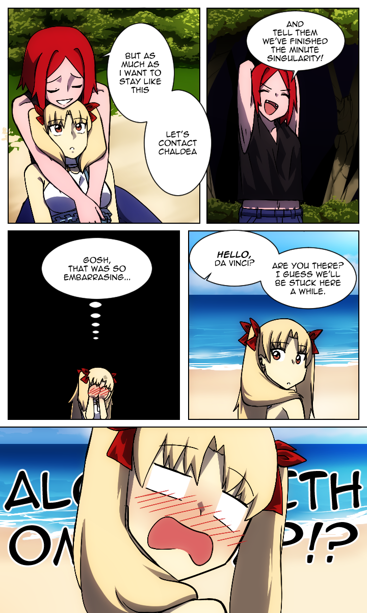 ereshkigal, space ereshkigal, and omaira (original and 2 more) drawn by lazyartlazy12