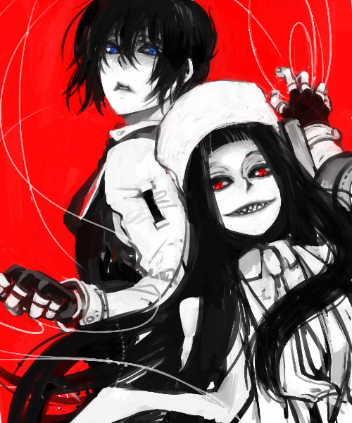 alucard, girlycard, and walter c. dornez (hellsing and 1 more) drawn by duthcjs