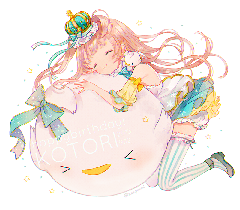 minami kotori (love live! and 1 more) drawn by pechika
