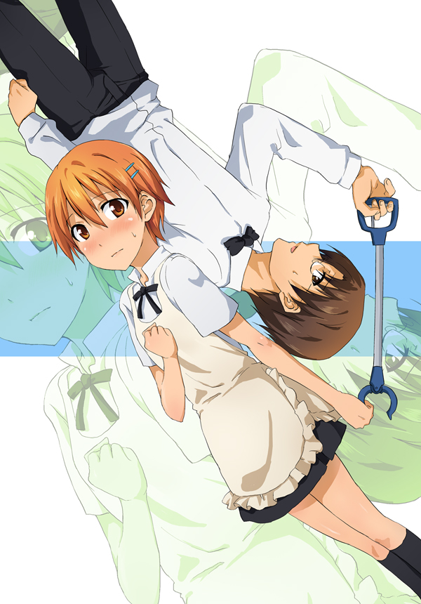 inami mahiru and takanashi souta (working!!) drawn by nagisa_manoa