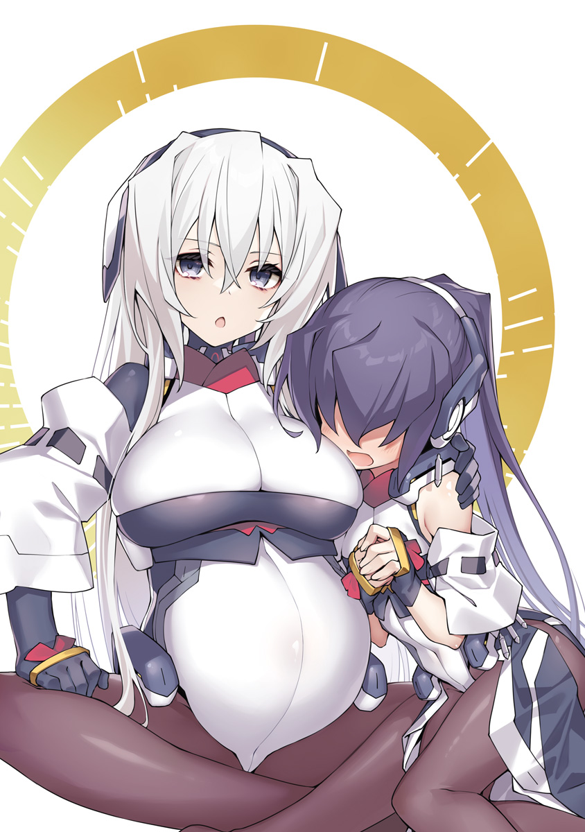 horizon ariadust and mukai suzu (kyoukaisenjou no horizon) drawn by kodama_yuu