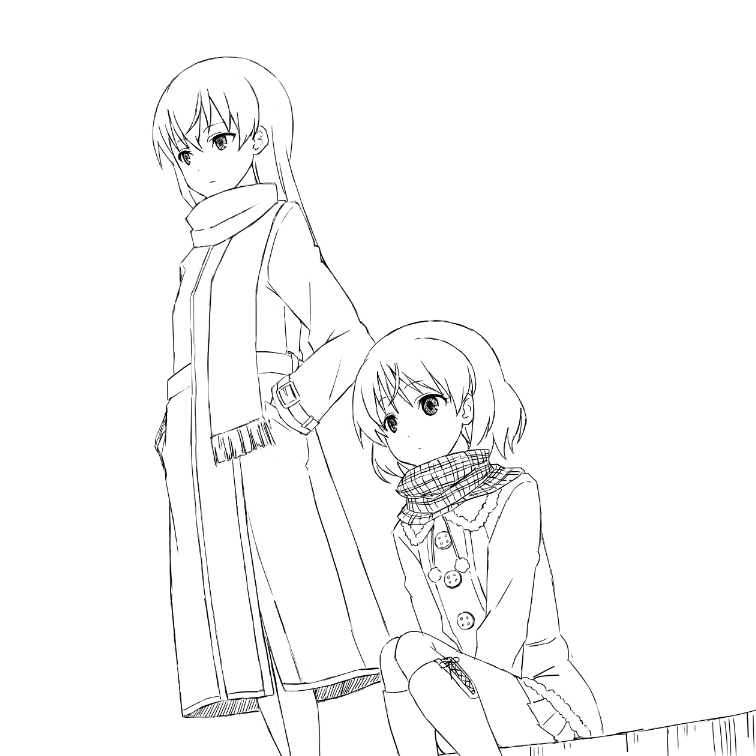 sanya v. litvyak and eila ilmatar juutilainen (world witches series and 1 more) drawn by saiko_dagashi