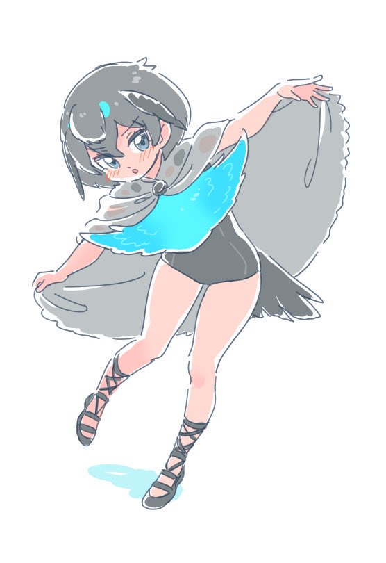 superb bird-of-paradise (kemono friends) drawn by mitsumoto_jouji
