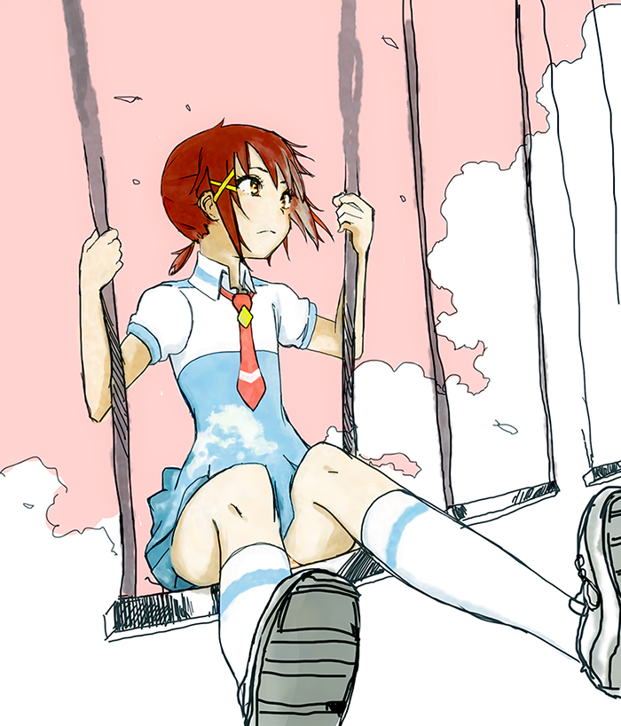 hino akane (precure and 1 more) drawn by onigunsow