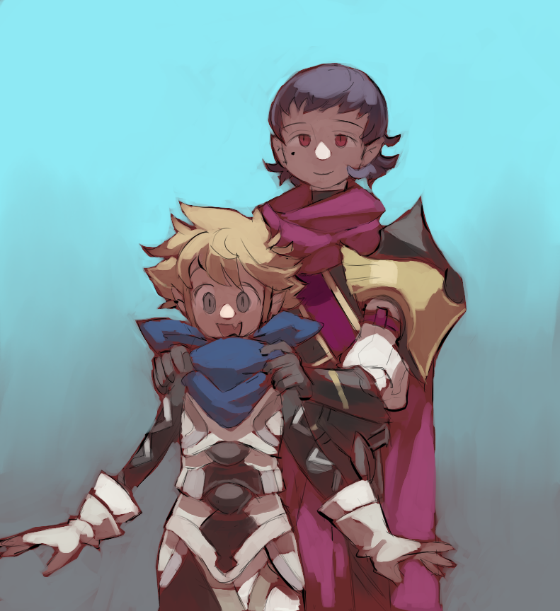 male kana and siegbert (fire emblem and 1 more) drawn by stevensresolve