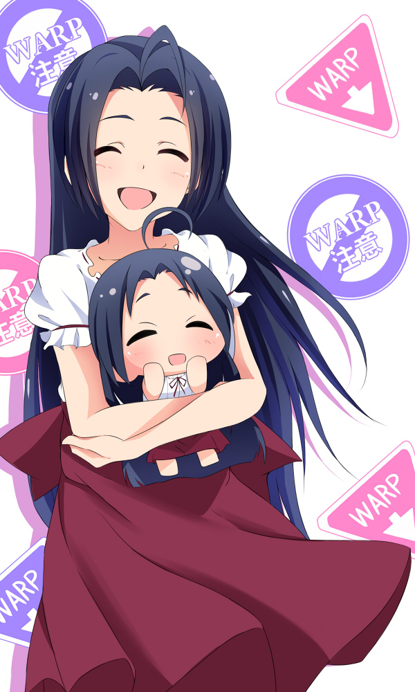 miura azusa and miura-san (idolmaster and 1 more) drawn by hitotsuki_nanoka