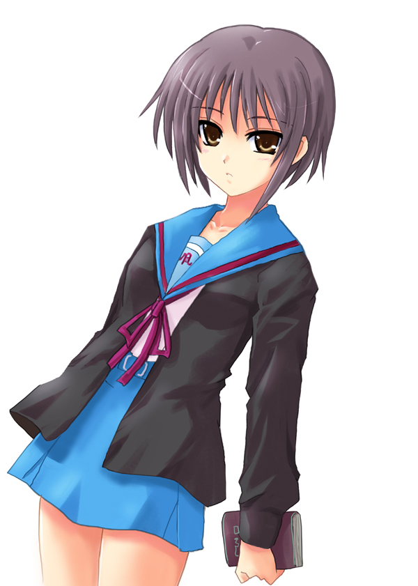 nagato yuki (suzumiya haruhi no yuuutsu) drawn by haura_akitoshi