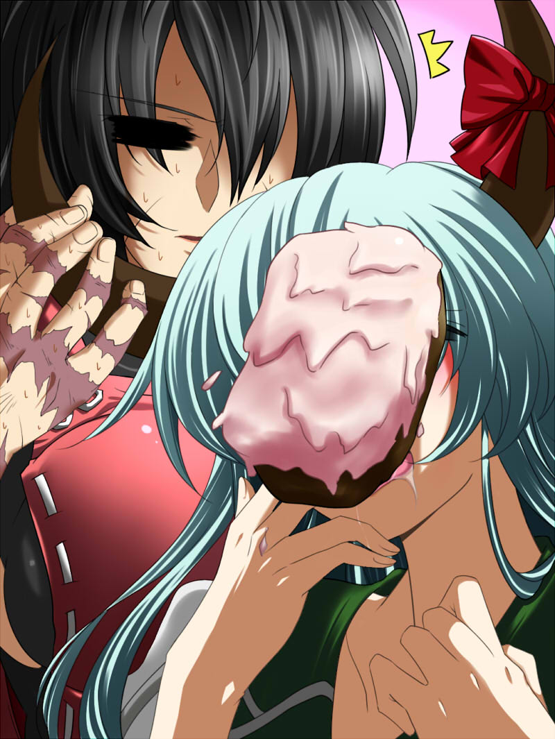 kamishirasawa keine, ex-keine, and sendai hakurei no miko (original and 2 more) drawn by samuimu