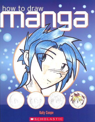 blue-haired boy (how to draw manga) drawn by katy_coope