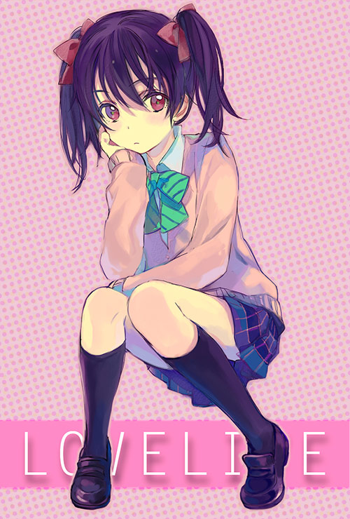 yazawa nico (love live! and 1 more) drawn by ame_yamori
