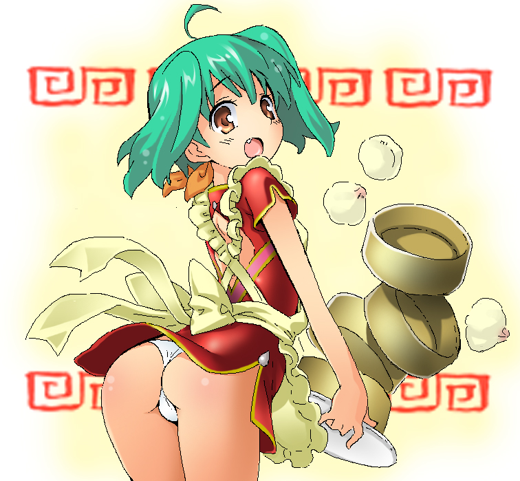 ranka lee (macross and 1 more) drawn by qnakamura