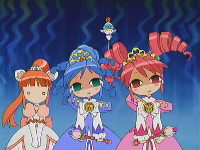 fine, rein, leonne, and poomo (fushigiboshi no futago hime)