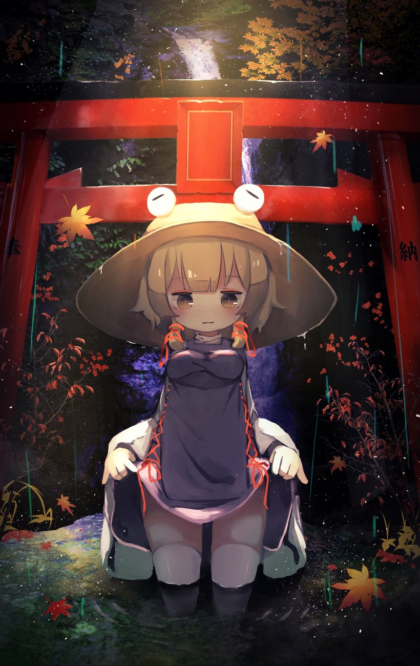 moriya suwako (touhou) drawn by chii_(tsumami_tsumamare)