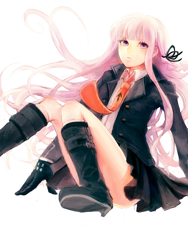 kirigiri kyoko (danganronpa and 1 more) drawn by saintpaulia