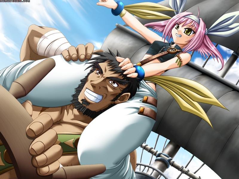 patty grand and robert grand (aerisdies and 1 more) drawn by hatozuki_tsumiki and saeki_hokuto