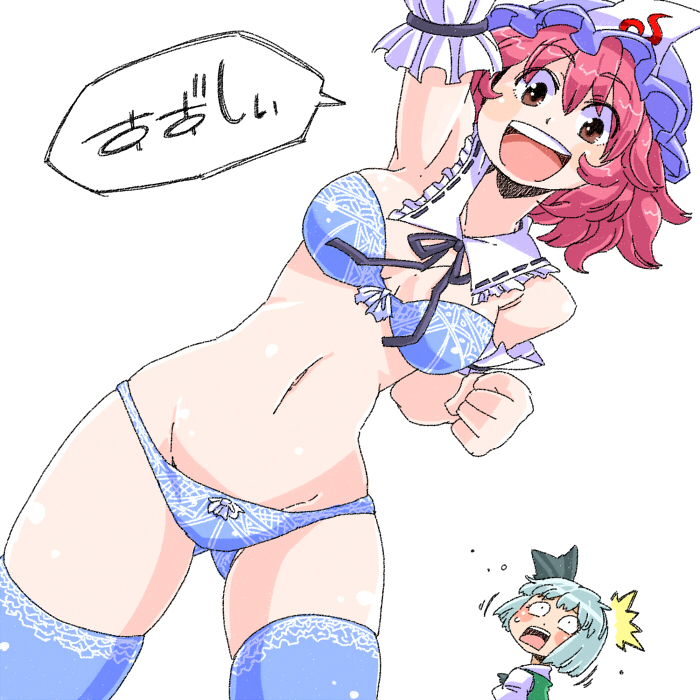 konpaku youmu and saigyouji yuyuko (touhou) drawn by aono3