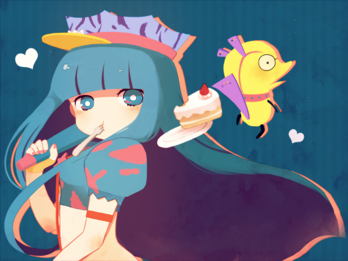 stocking and chuck (panty & stocking with garterbelt) drawn by ayu_(mog)