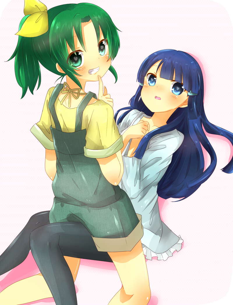 midorikawa nao and aoki reika (precure and 1 more) drawn by kurotsuki+