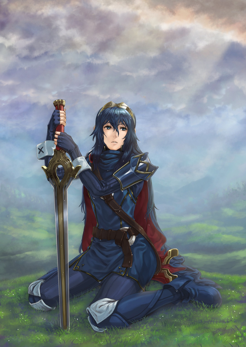 lucina (fire emblem and 1 more) drawn by goma_(goma-folio)